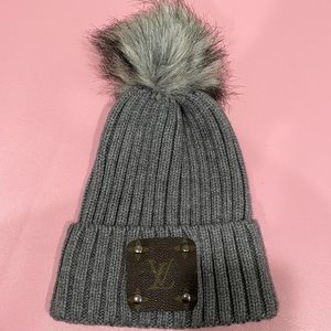 Pom Pom LV Beanie